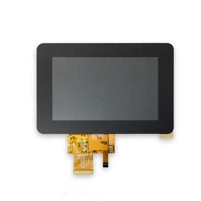 800x480 แผงแสดงผล LCD แบบสัมผัส 450 ความสว่าง 5 นิ้ว Tft Lcd Display Module