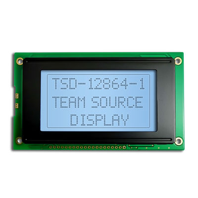 128x64 Pcb COB โมดูล LCD กราฟิกโมโน 5V S6B0107 ไดร์เวอร์