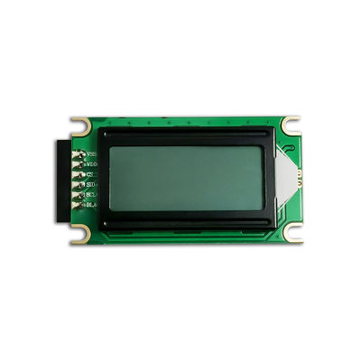 ST7066U-01 โมดูล LCD ตัวอักษร 1202 โหมด STN YG 45x15.5 มม. พื้นที่ดู