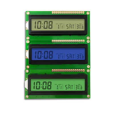 โมดูล LCD ตัวอักษร YG LED, จอแสดงผล LCD 5V 16x2 สีเขียวสีแบ็คไลท์