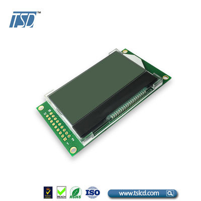 โมโน FSTN โมดูลแสดงผลกราฟิก LCD 128x64 จุดพร้อม 18 Pins