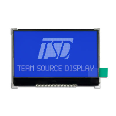 โมดูลแสดงผลกราฟิก LCD 12864 อินเทอร์เฟซ MCU พร้อมหมุดโลหะ 28 ชิ้น