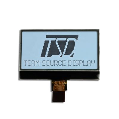 โมดูลแสดงผลกราฟิก LCD สีเทาสะท้อนแสง 128x48 ขนาด 32x13.9 มม. พื้นที่ใช้งาน