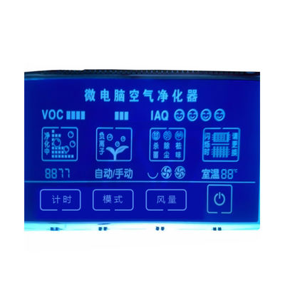 จอแสดงผล LCD 7 ส่วนสำหรับเครื่องชั่งน้ำหนักที่ใช้พลังงานอย่างมีประสิทธิภาพ ISO13485 ได้รับการรับรอง