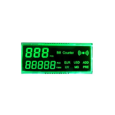 จอแสดงผล LCD 7 ส่วนสำหรับเครื่องชั่งน้ำหนักที่ใช้พลังงานอย่างมีประสิทธิภาพ ISO13485 ได้รับการรับรอง