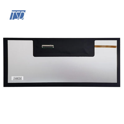 แผงหน้าปัดรถยนต์ LVDS IPS TFT LCD Display 12.3 นิ้ว 1920x720