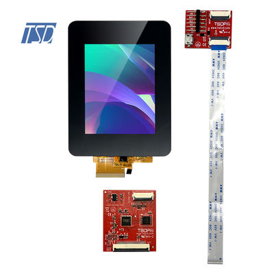 3.2 '' โปรโตคอล UART 240x320 Res อินเทอร์เฟซ HMI หน้าจอ Capacitive LCD พร้อม CTP