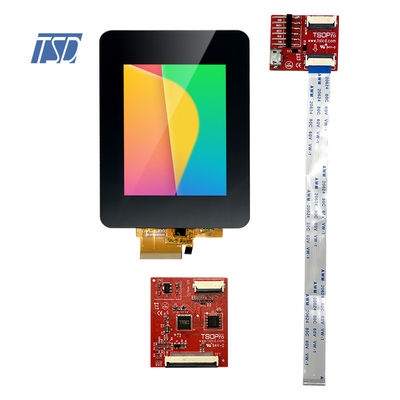 3.2 '' โปรโตคอล UART 240x320 Res อินเทอร์เฟซ HMI หน้าจอ Capacitive LCD พร้อม CTP