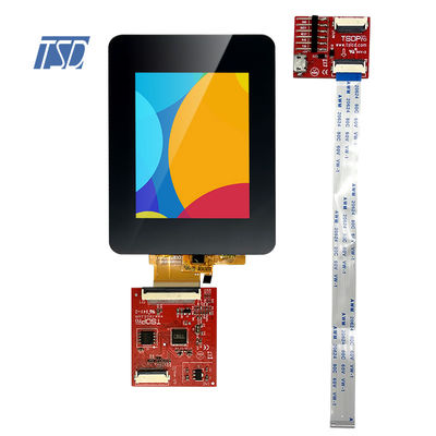 HMI 240x320 3.2 '' หน้าจอสัมผัสแบบ Resistive Tft Lcd Display Module UART Protocol