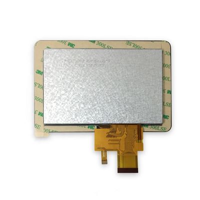 จอแสดงผล LCD 800x480 พร้อม CTP (FT5336) 12 นาฬิกา 12LEDs TN 5.0 นิ้ว TFT LCD Display