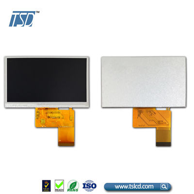 ผู้ผลิตจีนแสดง 480x272 ความละเอียด 4.3 นิ้ว tft lcd พร้อม RGB interface