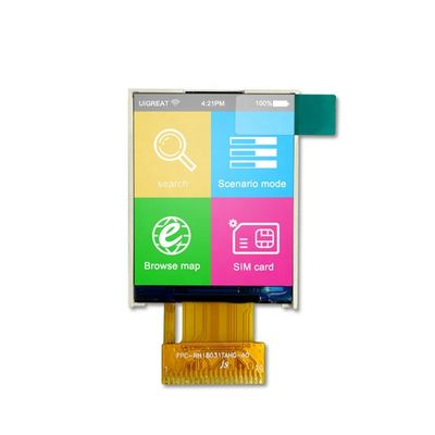 GC9106 โมดูล TFT LCD MCU 8bit อินเทอร์เฟซ 1.77 นิ้ว 2.8V แรงดันไฟฟ้า Operating