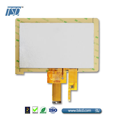 7 โมดูล TFT LCD แบบ Capacitive 800x480 800cd / M2 ความสว่าง RGB Interface
