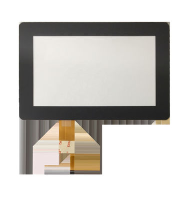 800x480 Tft หน้าจอสัมผัสแบบ Capacitive 7inch Coverglass 0.7mm I2C Interface