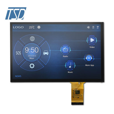 หน้าจอสัมผัสแบบ Capacitive TFT LCD 10.1 นิ้ว 1024x800 360mA