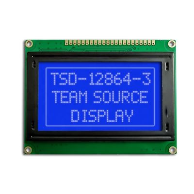 มาตรวัดความเร็ว COB LCD Module, 128x64 จอ LCD แสงพื้นหลังสีขาว ST7920