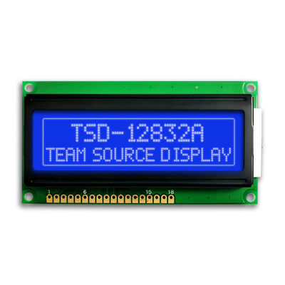 STN COB โมดูล LCD ขาวดำ 122x32dots ความละเอียด ST7920 Driver