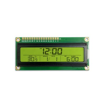 1/5BIAS STN โมดูล LCD ตัวอักษร 16x2 จุด ไดรเวอร์ ST7066U-0R