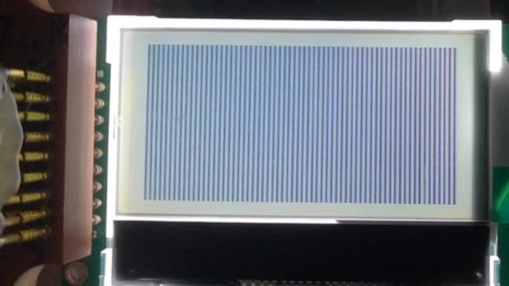 Transflective COG LCD Display 128x64 Dots ST7565R ไดรฟ์ IC 8080 อินเทอร์เฟซ