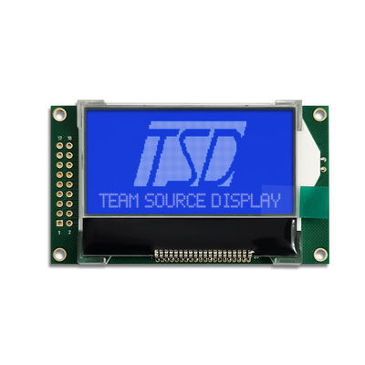 FSTN แบบกำหนดเอง Transflective Positive 128x64 COG Graphic Monochrome จอแสดงผล LCD โมดูล