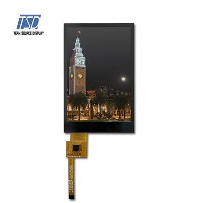 300nits 3.5in IPS TFT LCD Display 320x480 พร้อมอินเทอร์เฟซ SPI RGB