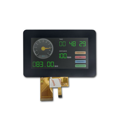 จอแสดงผล IPS TFT LCD ขนาด 4.3 นิ้ว 480x272 พร้อมแผงสัมผัสแบบ Capacitive
