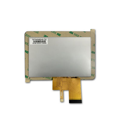 จอแสดงผล IPS TFT LCD ขนาด 4.3 นิ้ว 480x272 พร้อมแผงสัมผัสแบบ Capacitive