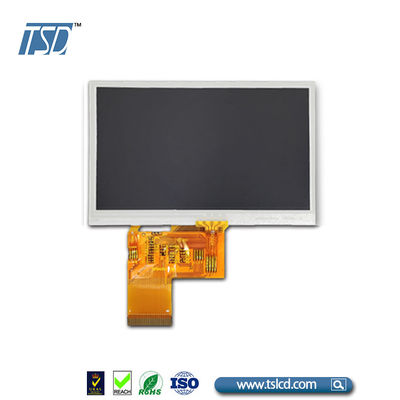 4.3 '' 4.3 นิ้ว 480xRGBx272 ความละเอียด MCU อินเทอร์เฟซ TN TFT LCD Display Module