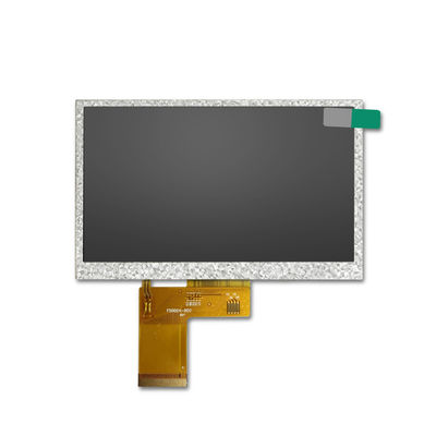 5 '' 5 นิ้ว 480xRGBx272 ความละเอียด RGB อินเทอร์เฟซ TN TFT LCD Display Module